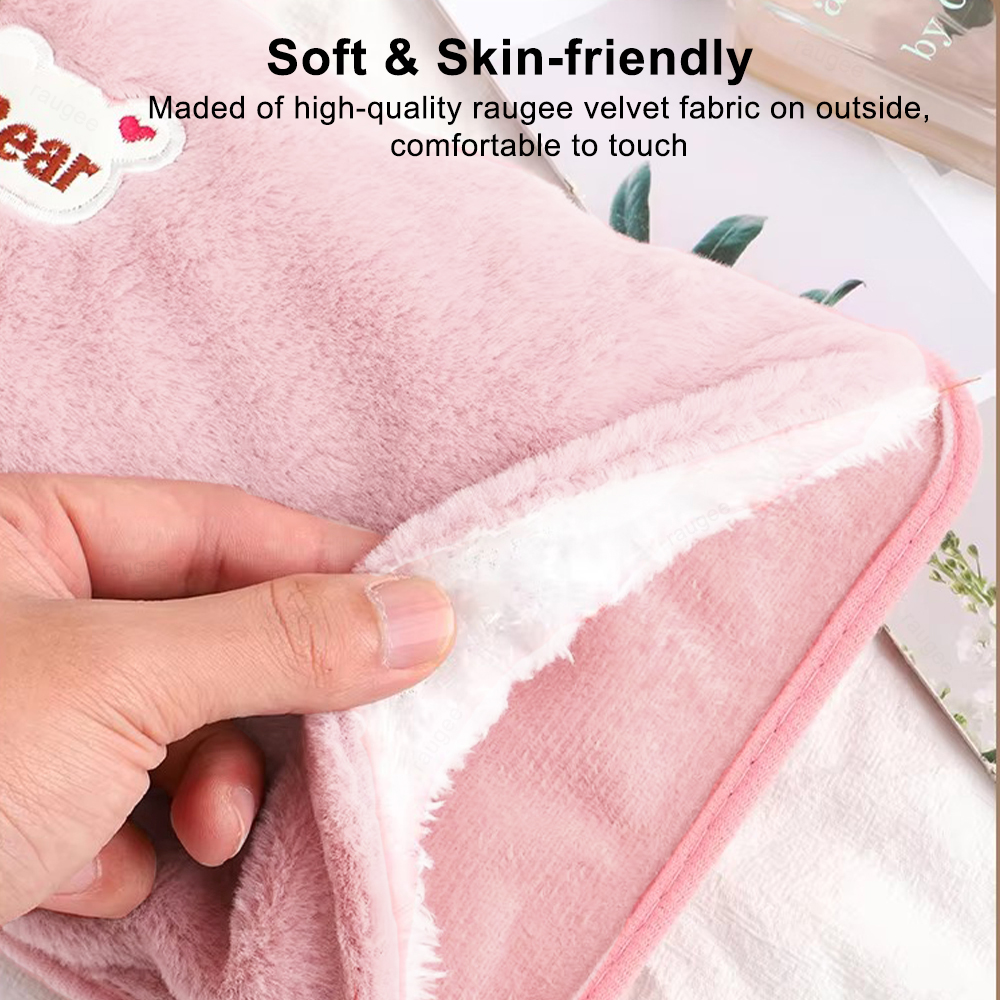 Hand Warmer Reusable - Electric Hot Water Bag Reusable Plush