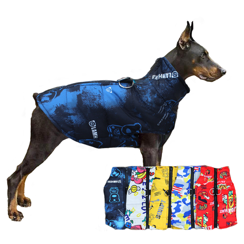 Winter Clothing In French - Winter Large Dog Clothes Waterproof Big
