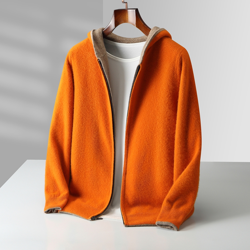 Wool Blend Coat - Autumn And Winter New Men's Double-Sided