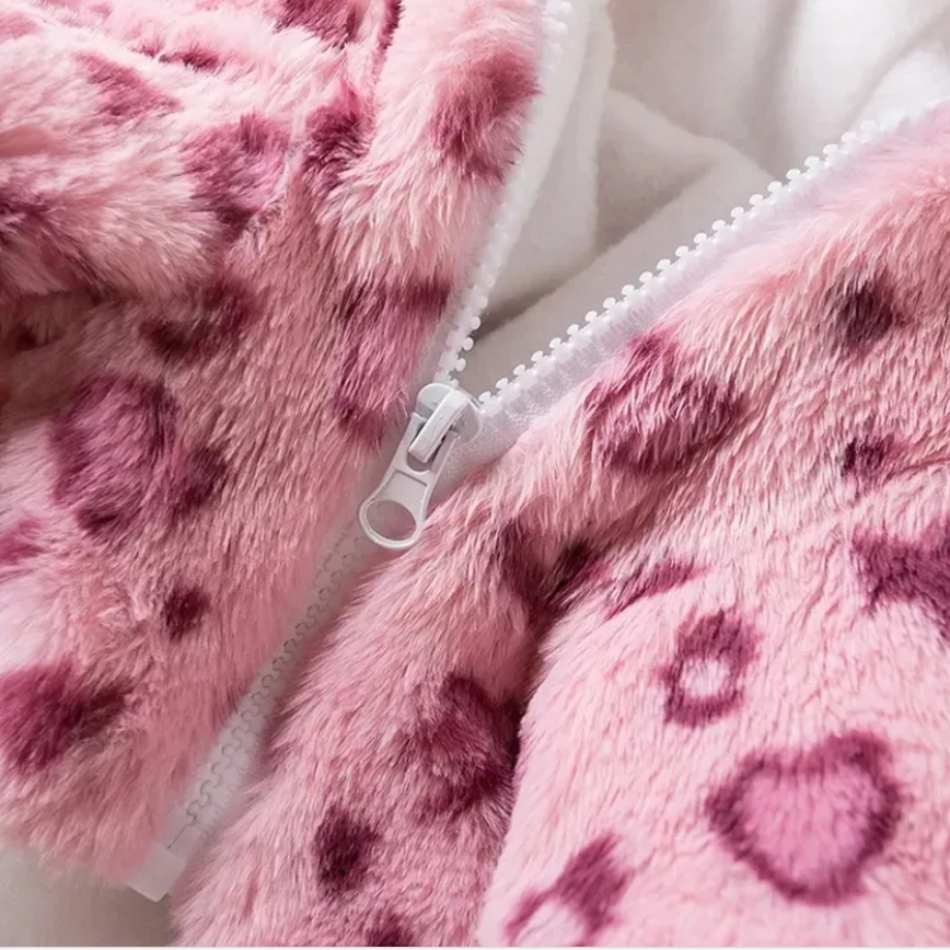 Winter Clothing In French - Winter Pet Dog Clothes Warm Fleece