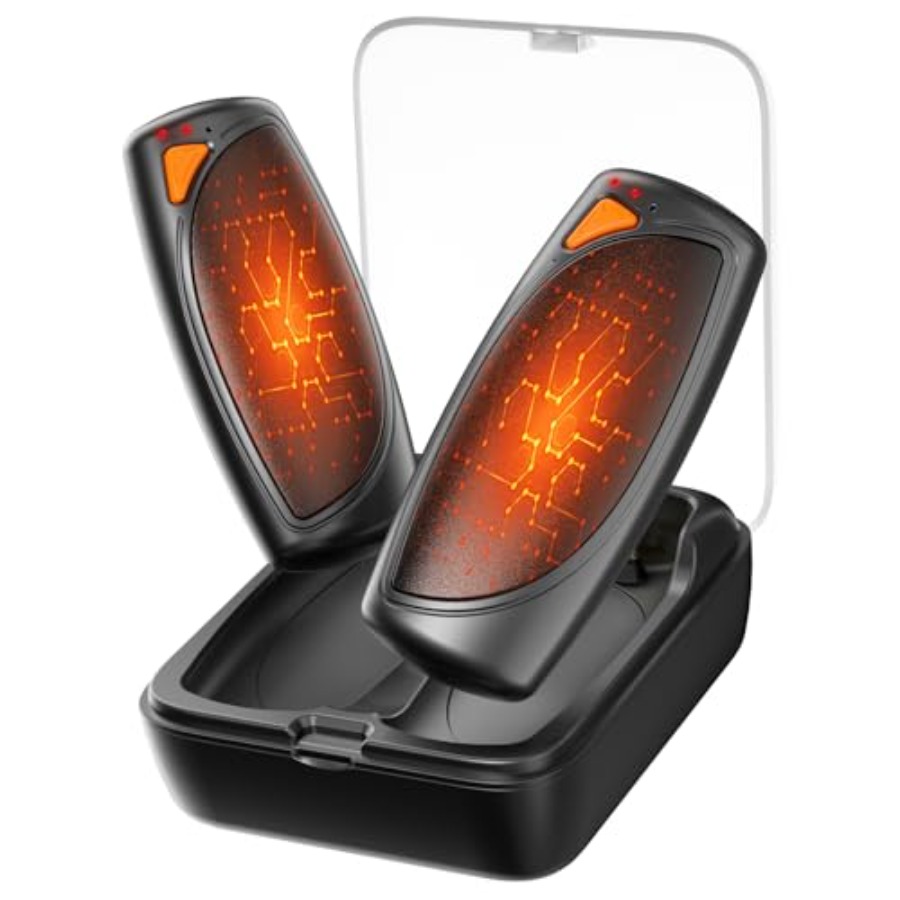 Hand Warmer Reusable - Hand Warmers Rechargeable with Charge Case