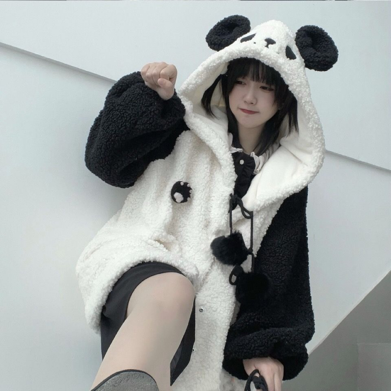 Fleece Hoodie Lined - 2025 Autumn Winter New Lamb Wool