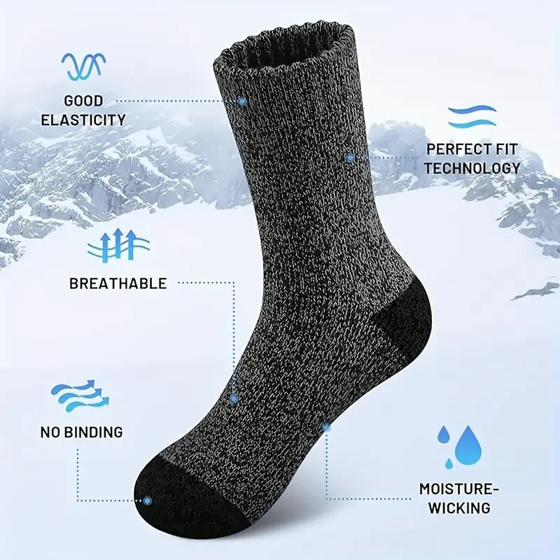 Thermal Sock Merino - 5 Pairs Merino Wool Socks for
