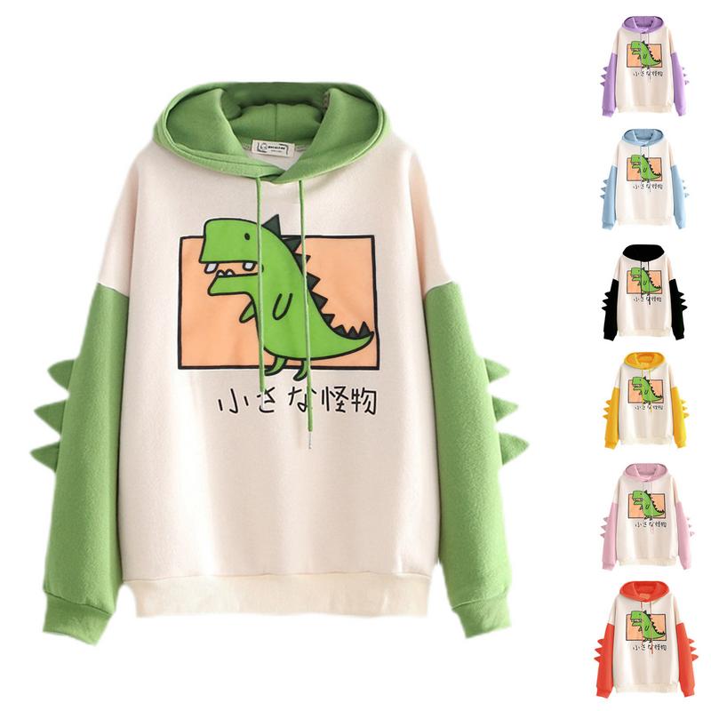 Dinosaur Oversized Cartoon Hoo - Winter Clothing Types 评论和价格