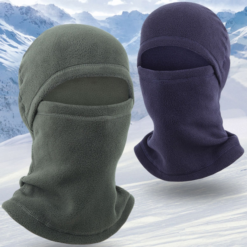 1/14Pcs Full Face Mask New Win - Fleece Hoodie Lined 评论和价格