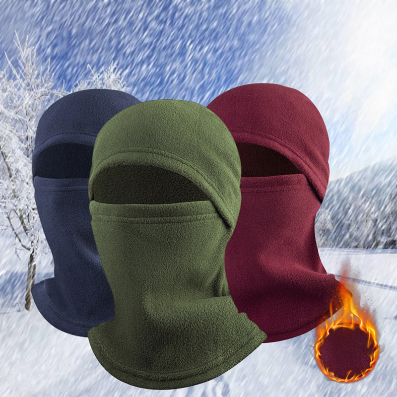 1/14Pcs Full Face Mask New Win - Fleece Hoodie Lined 评论和价格