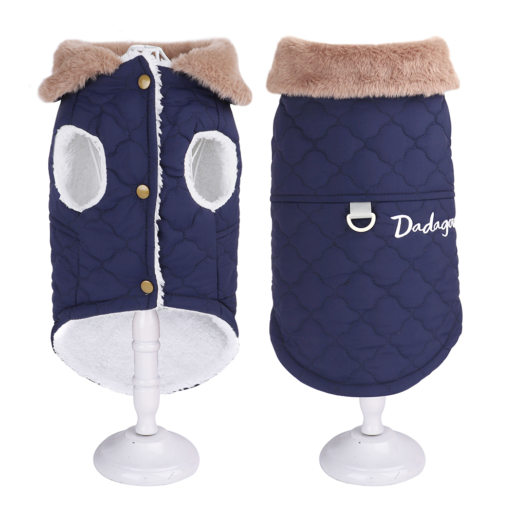 Waterproof Winter Pet Jacket C - Winter Clothing In French 评论和价格
