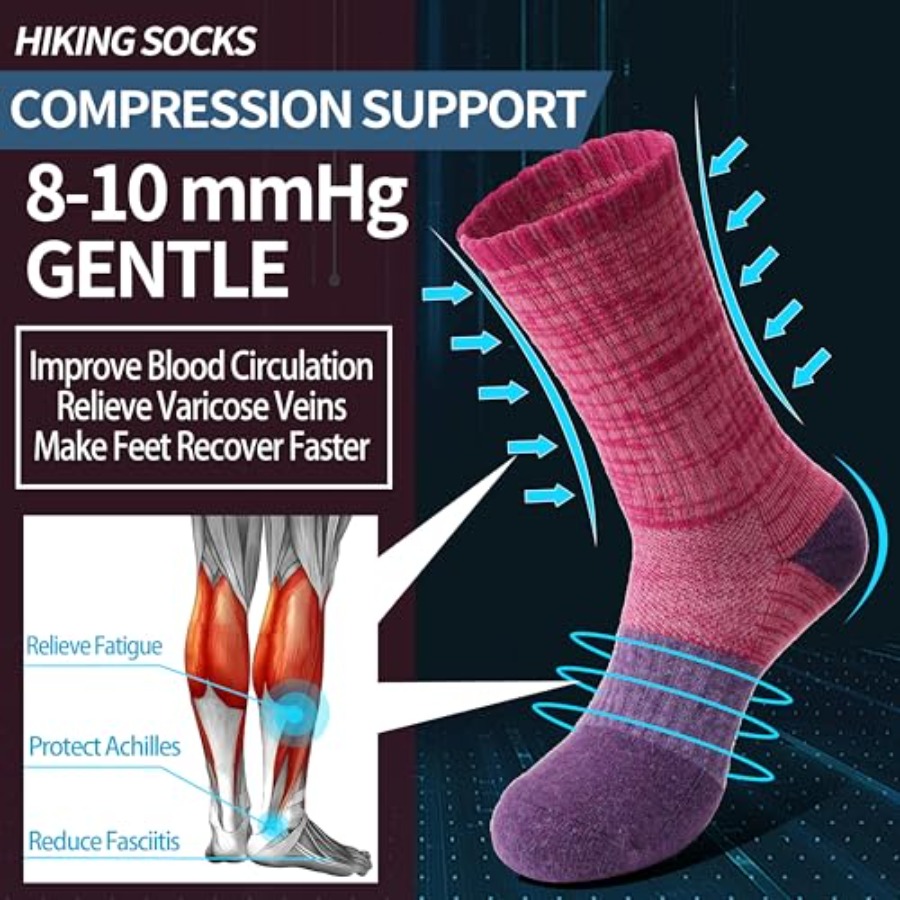 Anlisim Merino Wool Hiking Soc - Thermal Sock Merino 评论和价格