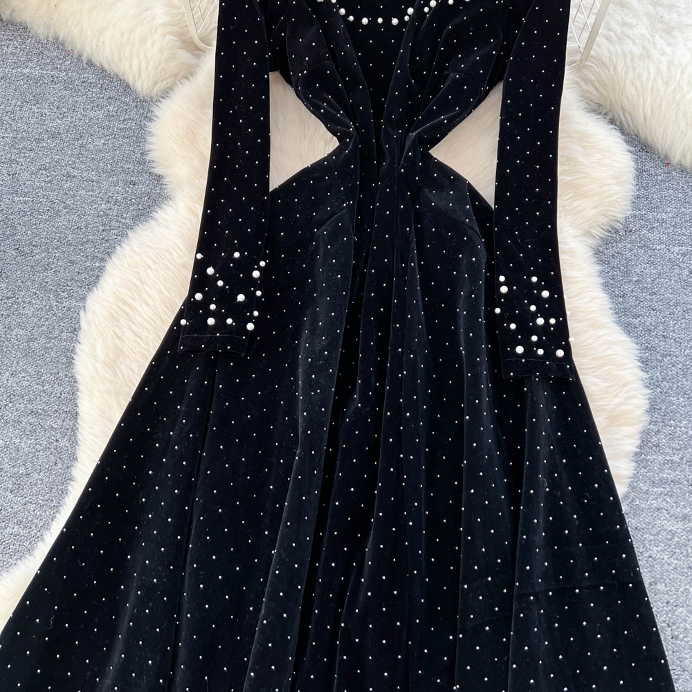 Chic Elegant velour long sleev - Winter Clothing H&M 评论和价格