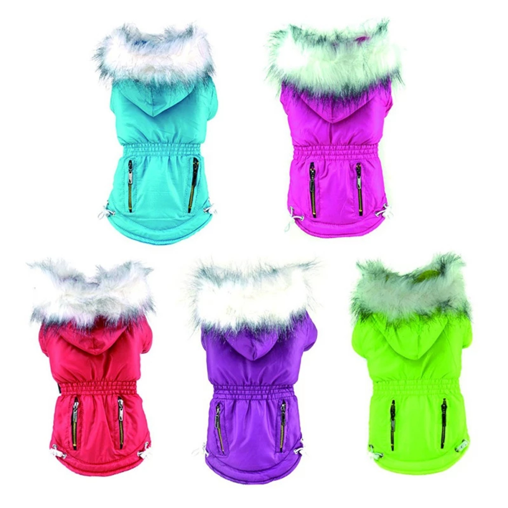 Winter Dog Clothes Warm Hooded - Winter Clothing In French 评论和价格