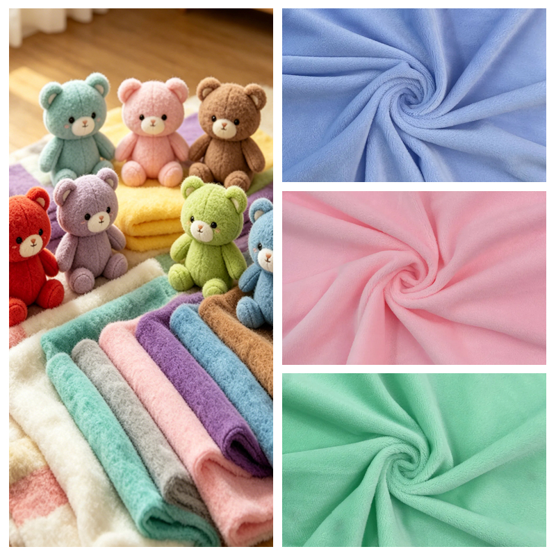 44 Colors Soft Short Plush Fab - Winter Clothing Colors 评论和价格