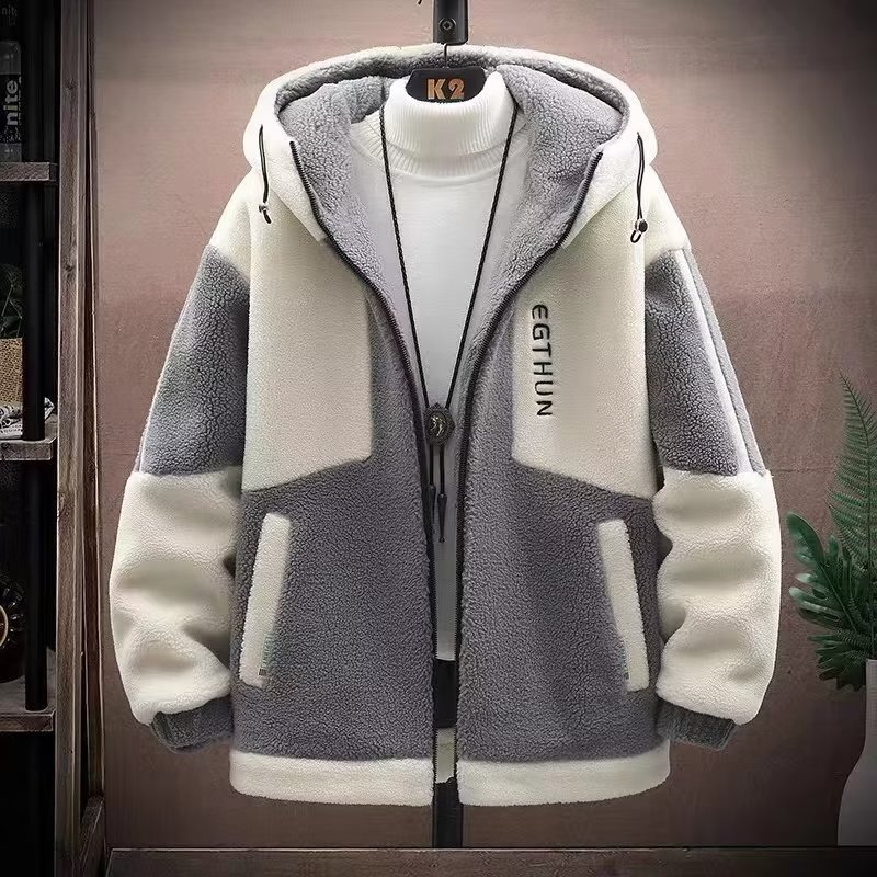 2025 Men's Lamb Wool Jacket Au - Winter Clothing Uae 评论和价格