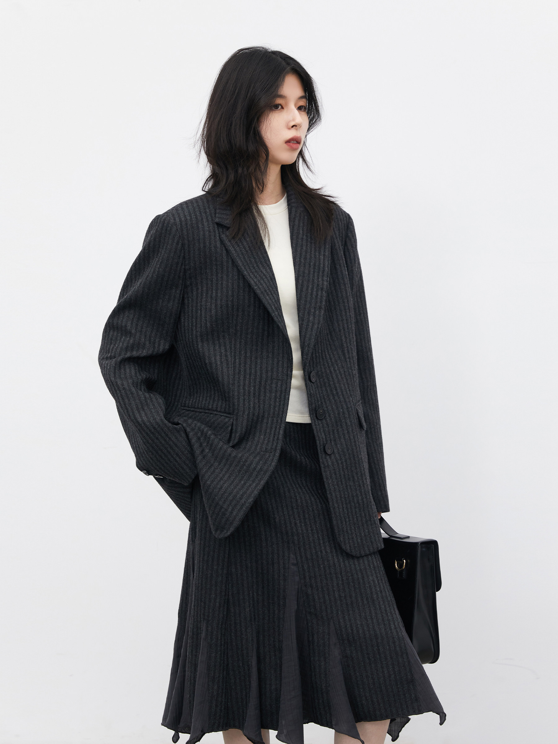 CHIC VEN Fashion Women Woolen  - Wool Blend Coat 评论和价格