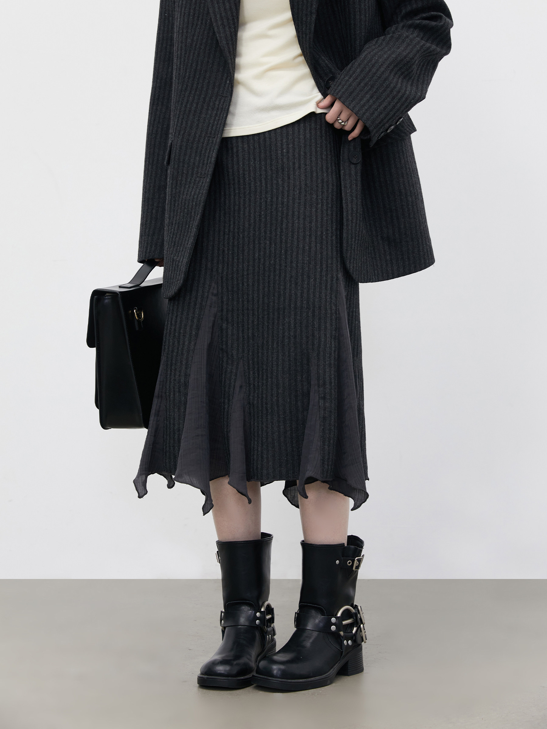 CHIC VEN Fashion Women Woolen  - Wool Blend Coat 评论和价格