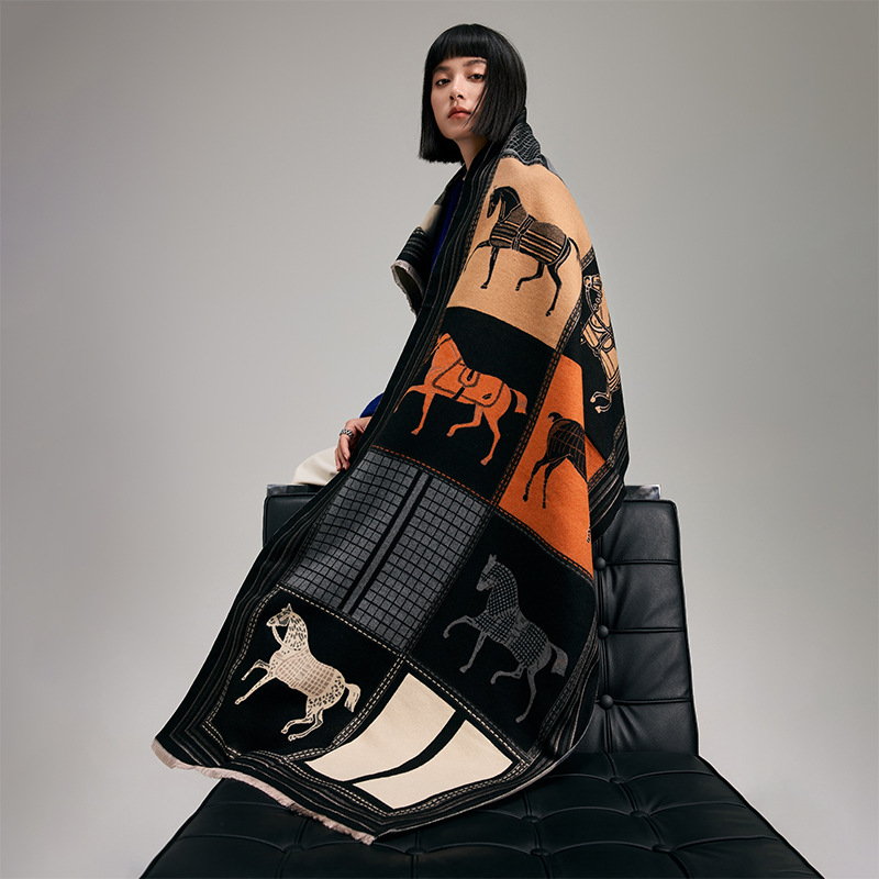 Luxury Scarf Women Winter Cash - Cashmere Scarf Wrap 评论和价格