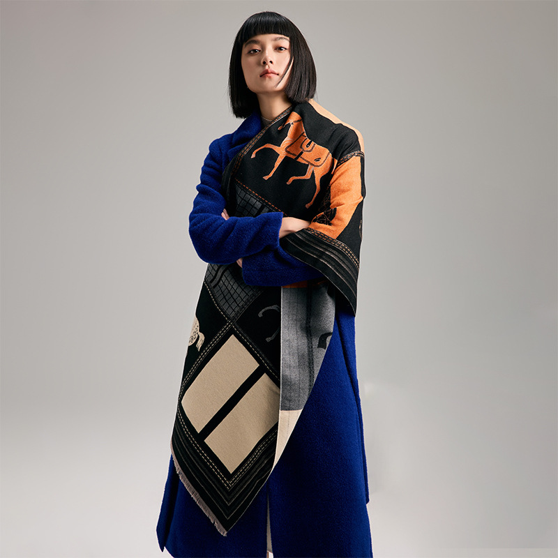 Luxury Scarf Women Winter Cash - Cashmere Scarf Wrap 评论和价格