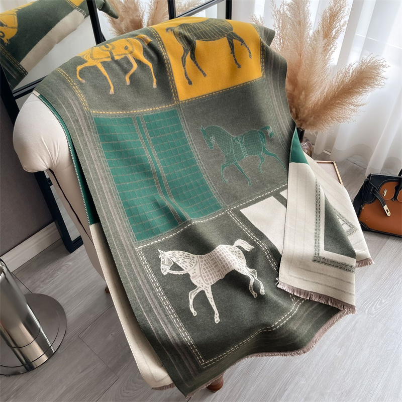 Luxury Scarf Women Winter Cash - Cashmere Scarf Wrap 评论和价格