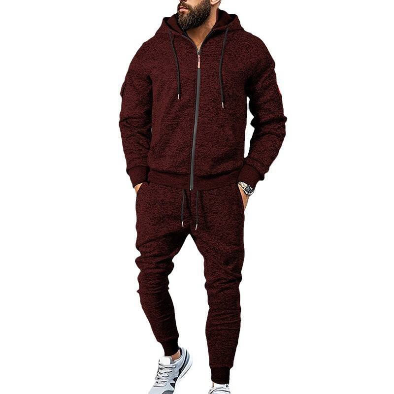 Men's Fleece Lined Hooded Zipp - Winter Clothing For 评论和价格
