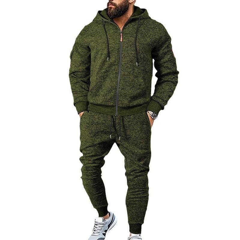 Men's Fleece Lined Hooded Zipp - Winter Clothing For 评论和价格