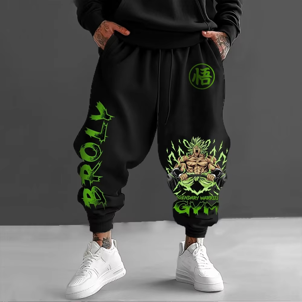 Dragon Ball Men's Pants Sports - Y2K Winter Clothing 评论和价格