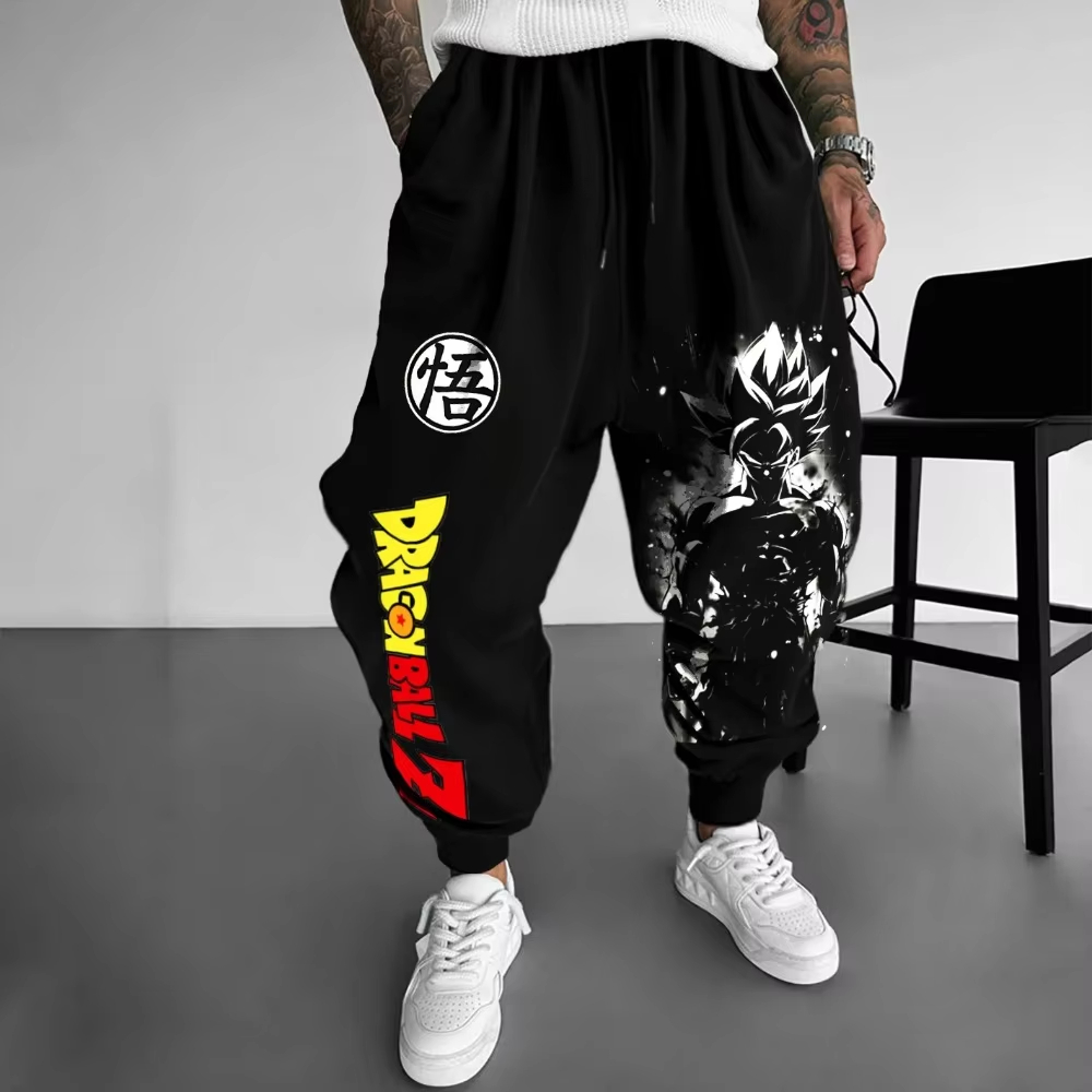 Dragon Ball Men's Pants Sports - Y2K Winter Clothing 评论和价格