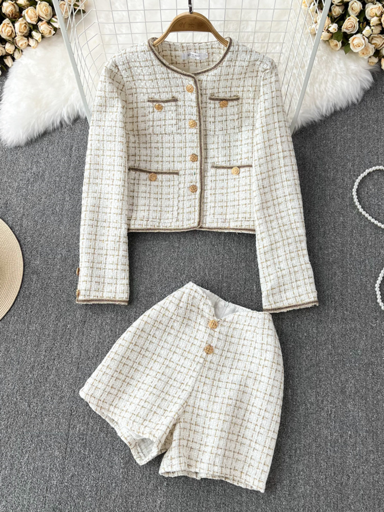Autumn Winter Lady Two Piece O - Y2K Winter Clothing 评论和价格