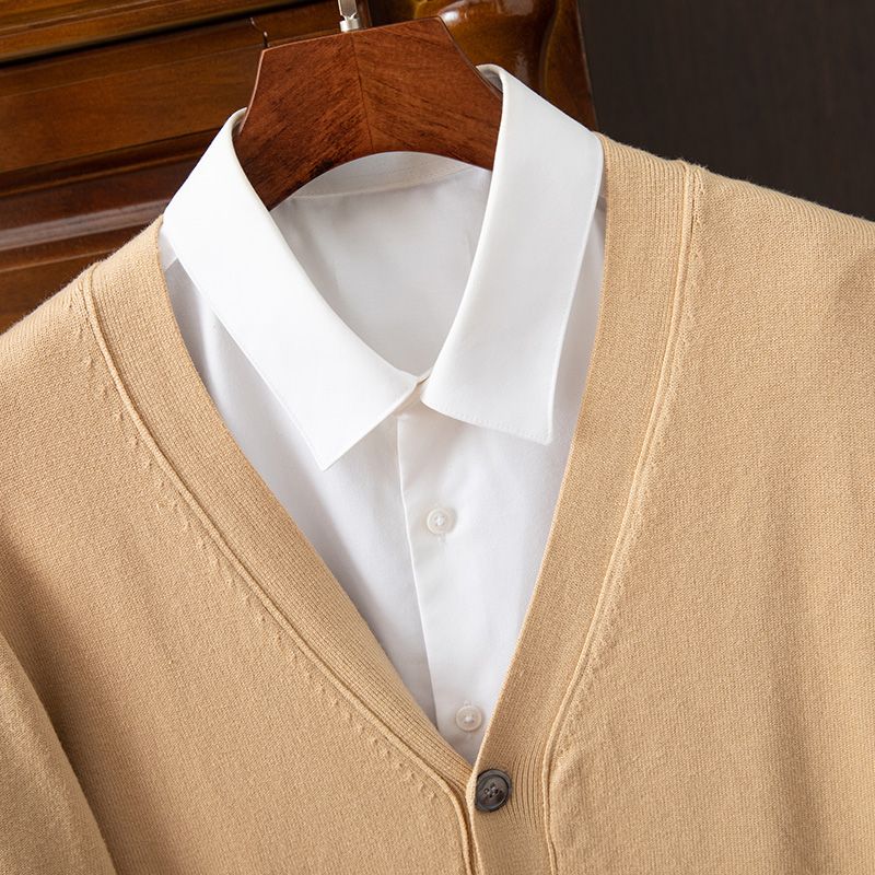 Cashmere Sweater Men's Clothin - Wool Blend Coat 评论和价格