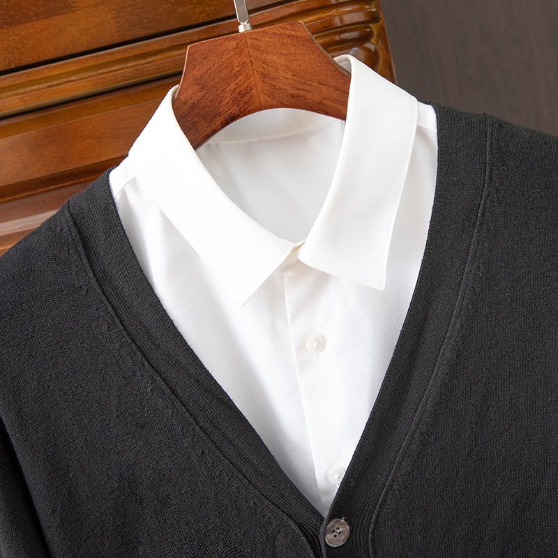 Cashmere Sweater Men's Clothin - Wool Blend Coat 评论和价格