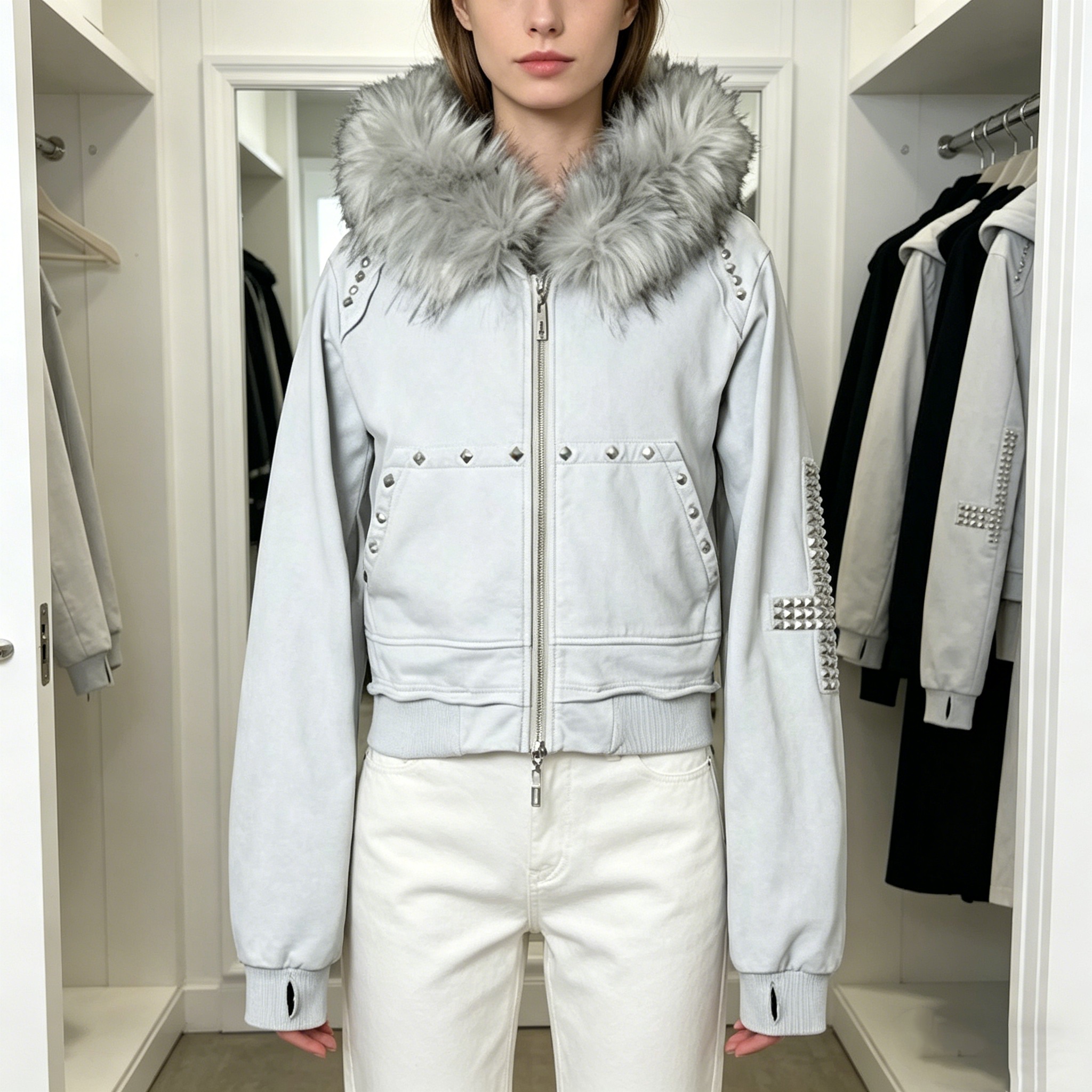 Street dark punk fashion autum - Winter Clothing Types 评论和价格