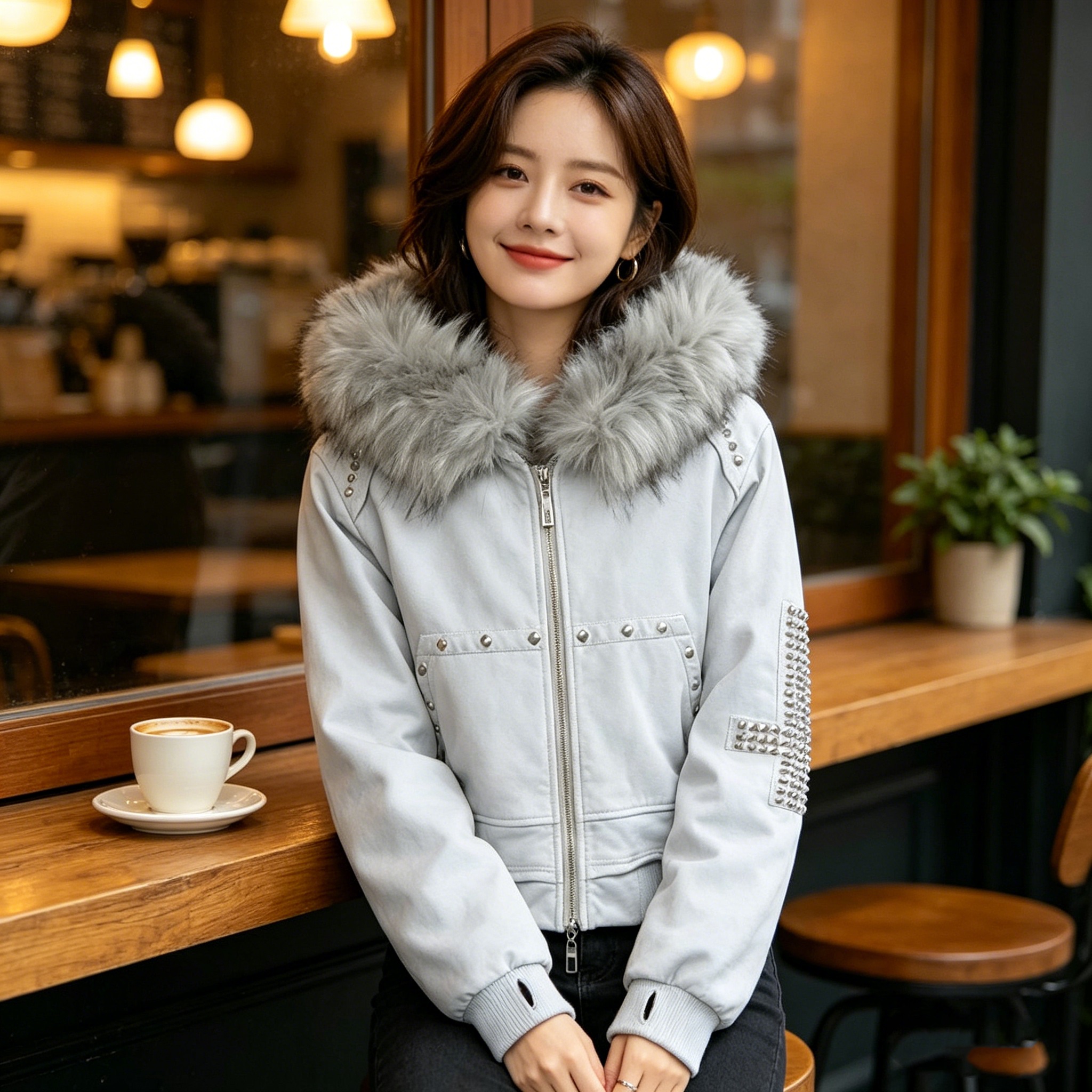 Street dark punk fashion autum - Winter Clothing Types 评论和价格