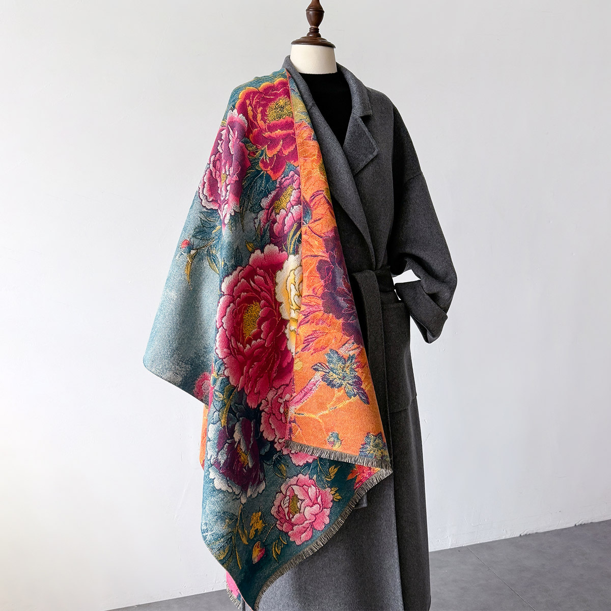Warm Cashmere Scarf Women Shaw - Cashmere Scarf Wrap 评论和价格