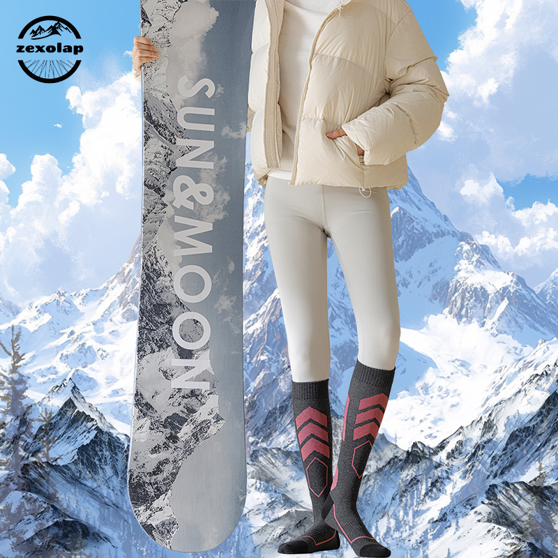ZEXOLAP Merino Wool Ski Socks, - Thermal Sock Merino 评论和价格