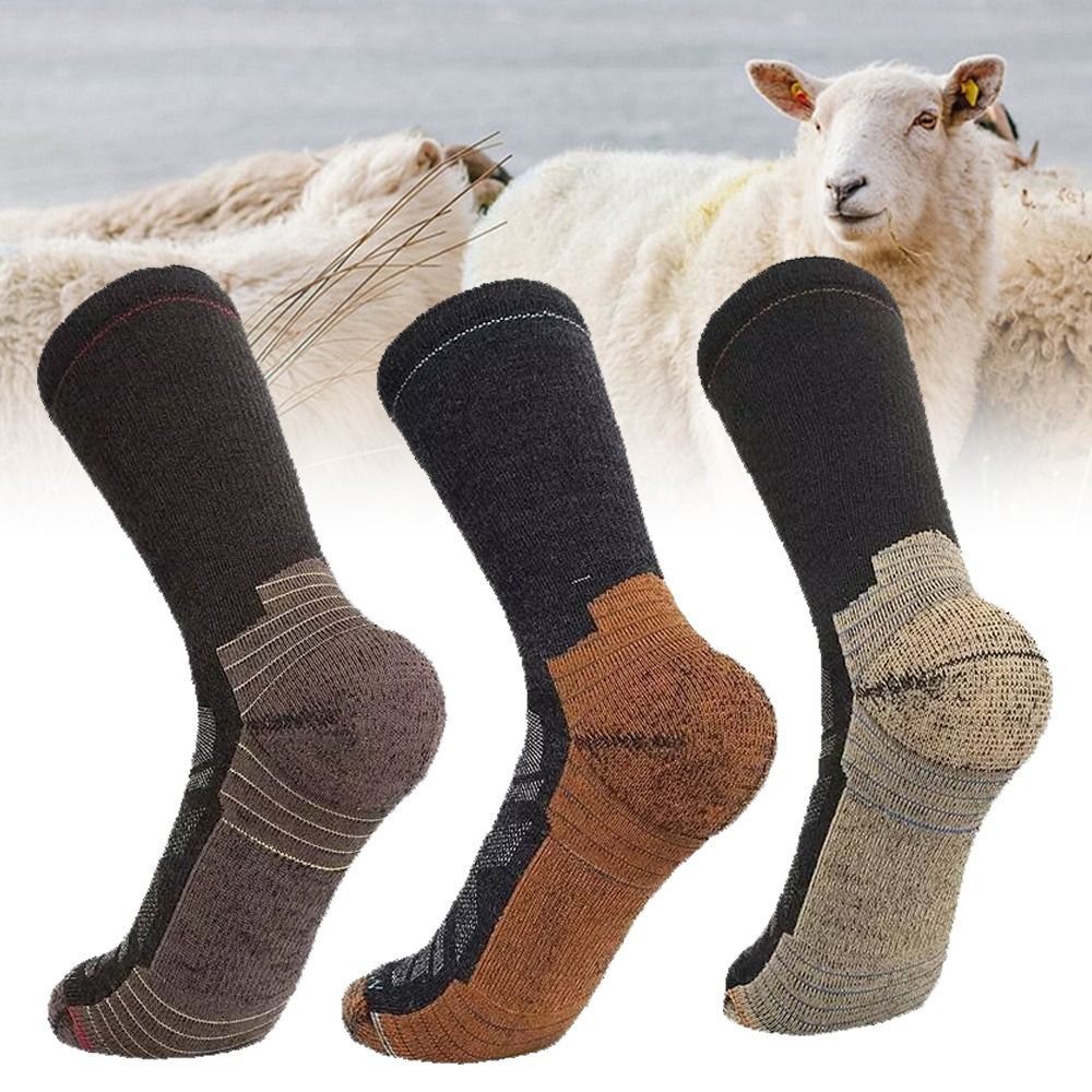 Fuzzy Merino Wool Socks Mounta - Thermal Sock Merino 评论和价格