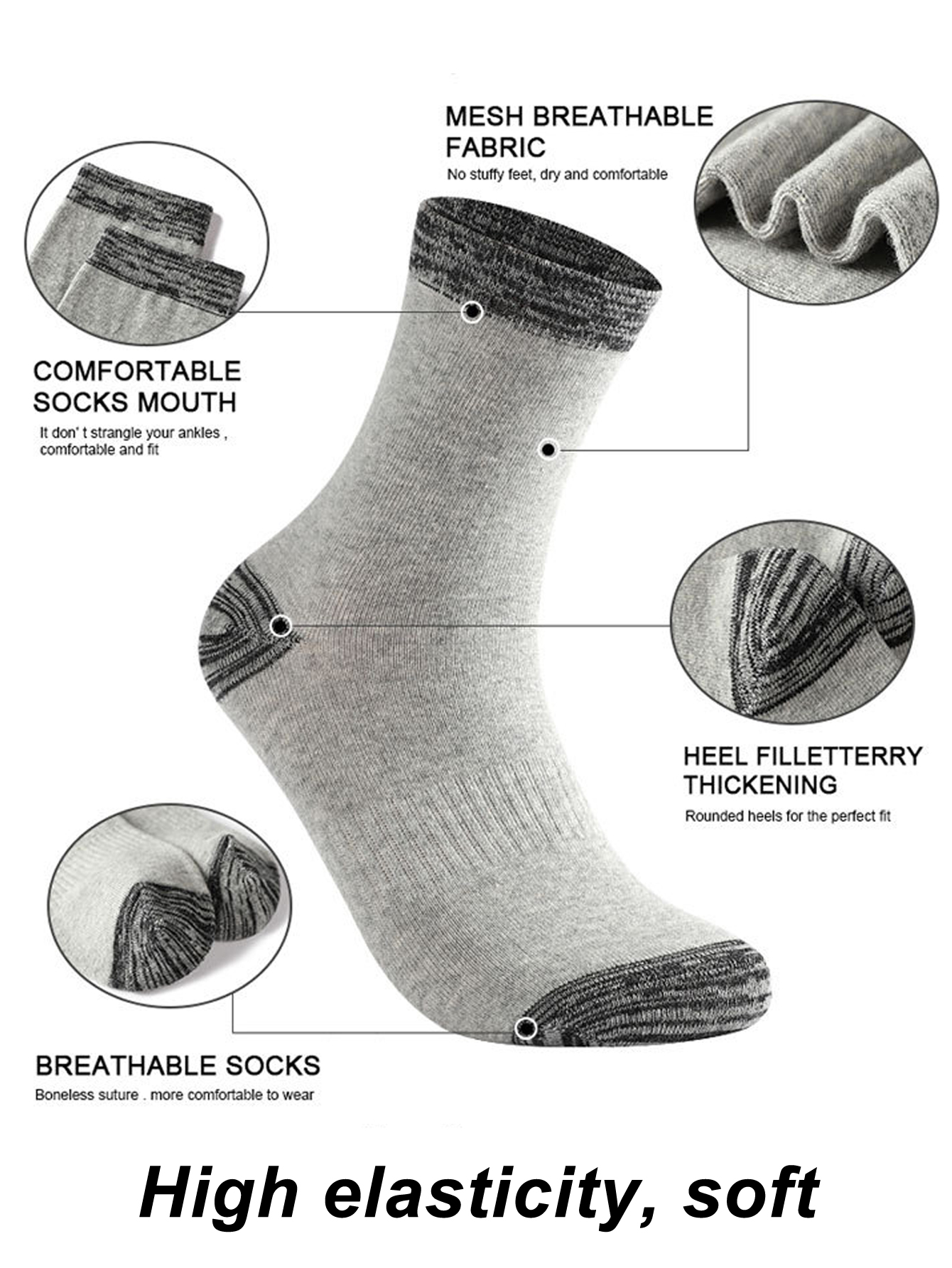 6Pairs Super Thick Merino Wool - Thermal Sock Merino 评论和价格