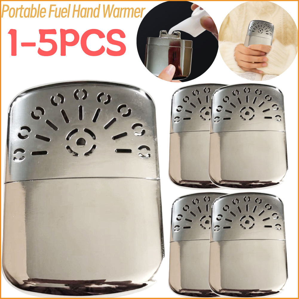 1-5PCS Zinc Alloy Portable Fue - Hand Warmer Reusable 评论和价格