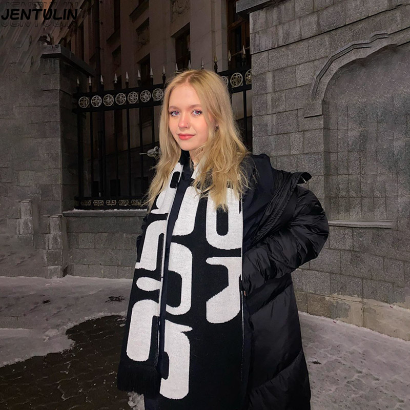 Punk Fashion Creative Striped  - Y2K Winter Clothing 评论和价格
