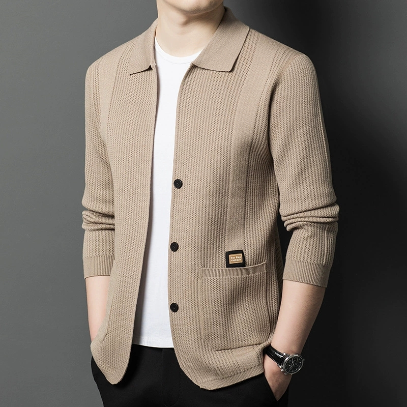 High-Quality Men's Knitted Car - Quality Winter Clothing 评论和价格
