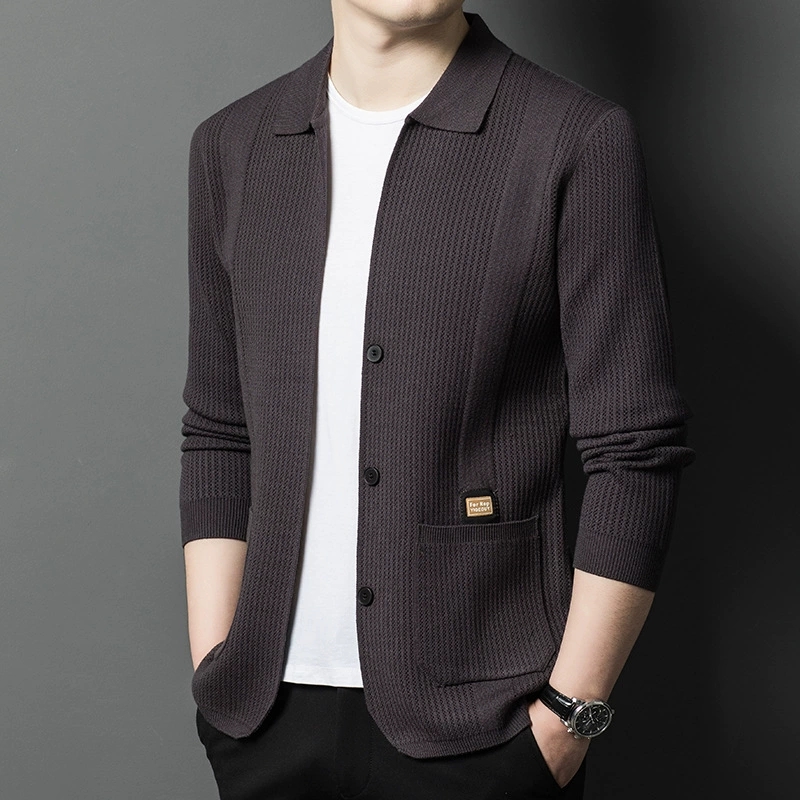High-Quality Men's Knitted Car - Quality Winter Clothing 评论和价格