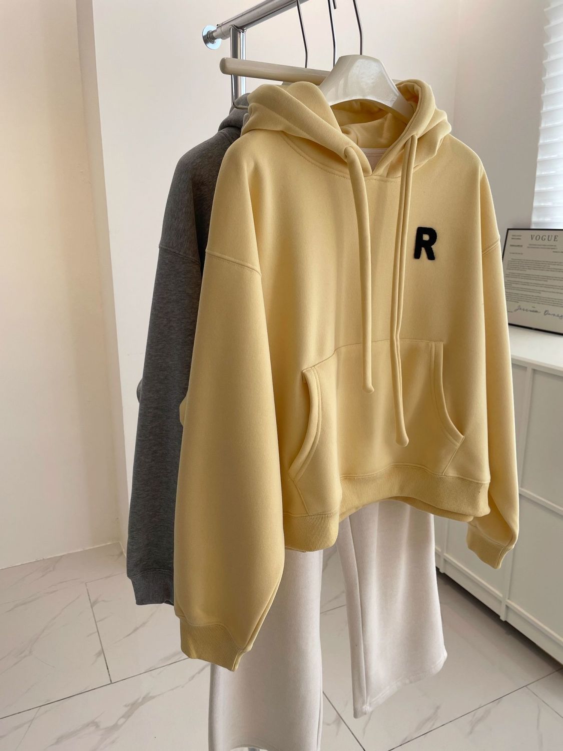  Korean Style Fleece Lined Hoo - Fleece Hoodie Lined 评论和价格
