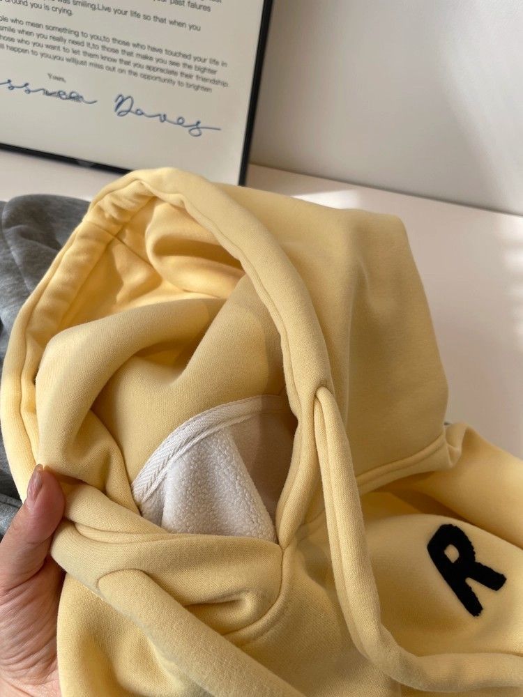  Korean Style Fleece Lined Hoo - Fleece Hoodie Lined 评论和价格