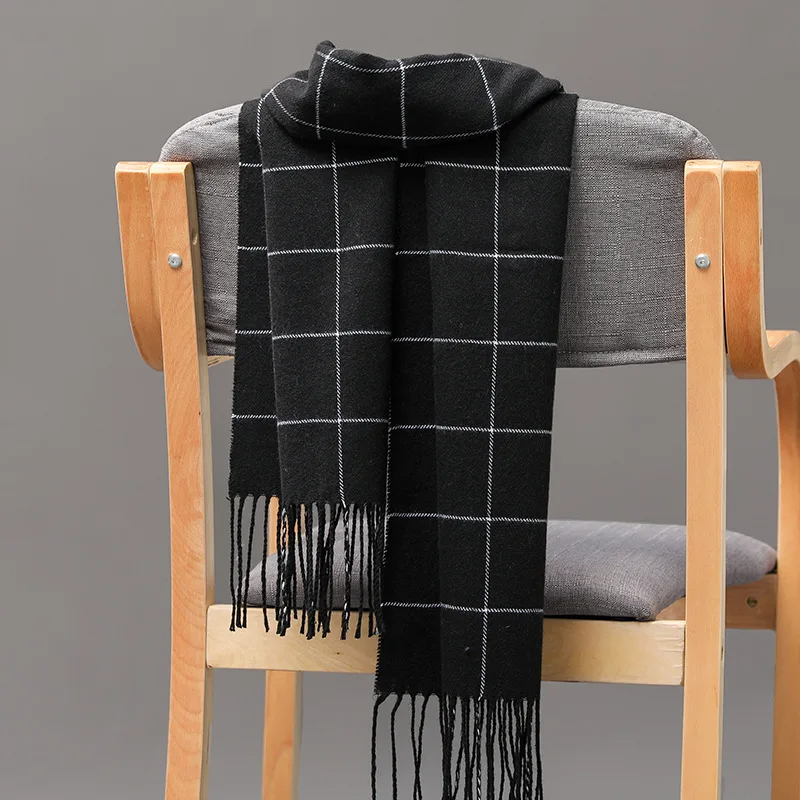 2023 New Winter Men Scarf Keep - Cashmere Scarf Wrap 评论和价格