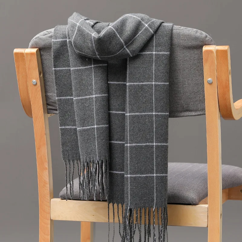 2023 New Winter Men Scarf Keep - Cashmere Scarf Wrap 评论和价格