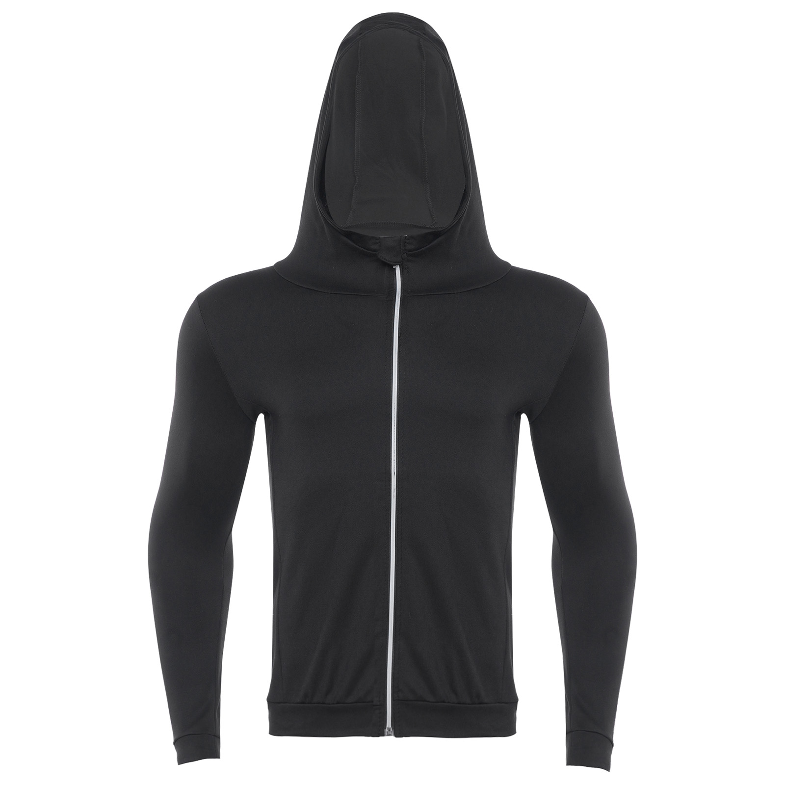 Men Thin Fleece-lined Hooded S - Fleece Hoodie Lined 评论和价格