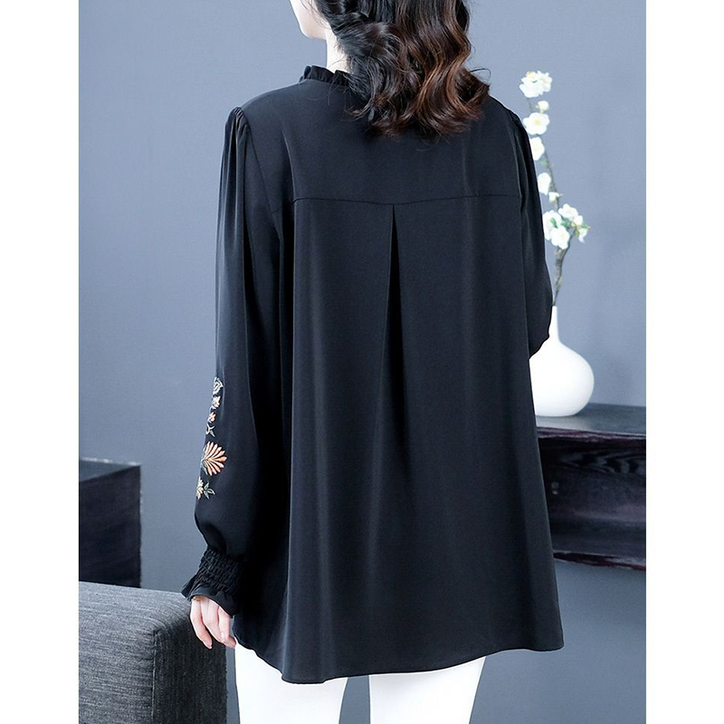 Fashion Ruffled Neck Lace Up B - Winter Clothing Types 评论和价格