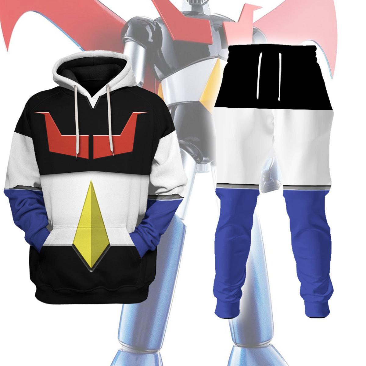 Anime Mazinger Z Cosplay 3D Pr - Winter Clothing For 评论和价格