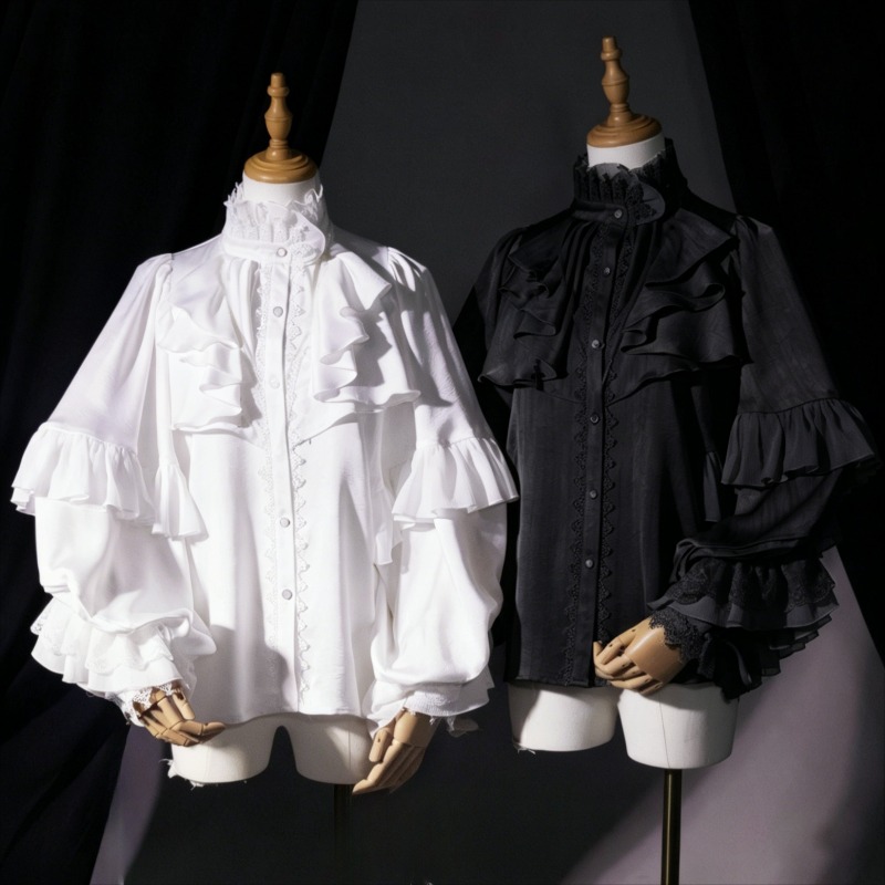Spring Vintage Gothic Lolita S - Y2K Winter Clothing 评论和价格