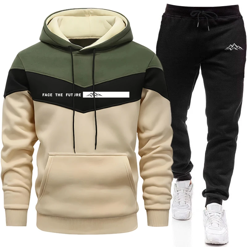 New Men's Tracksuit Fall Winte - Winter Clothing For 评论和价格