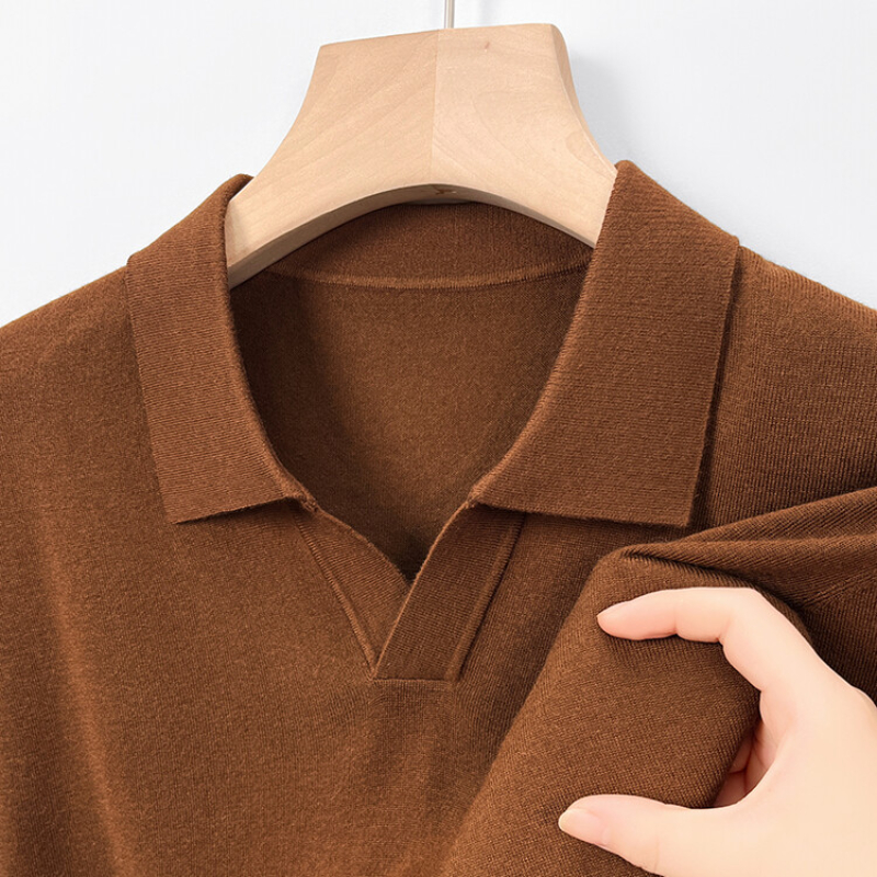 Men's pullover sweater with V- - Quality Winter Clothing 评论和价格