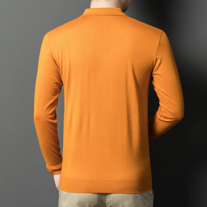 Men's pullover sweater with V- - Quality Winter Clothing 评论和价格