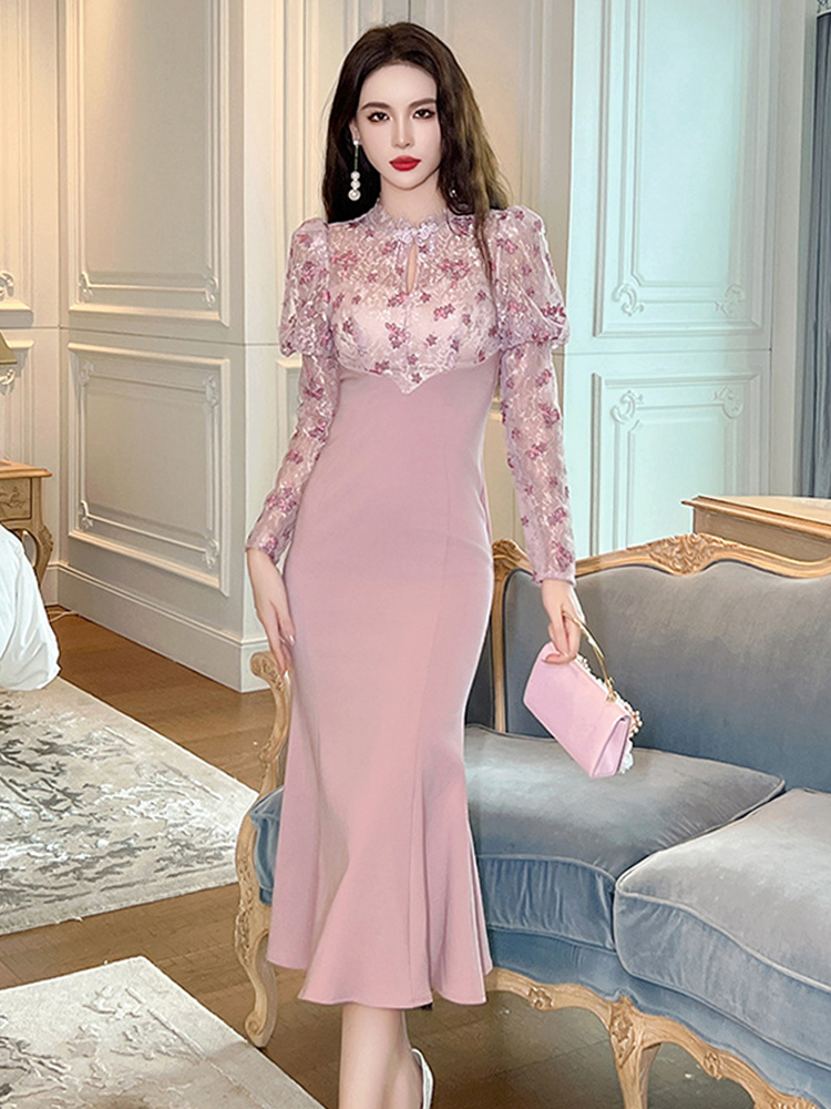 Spring Autumn Qipao Mermaid Lo - Winter Clothing H&M 评论和价格